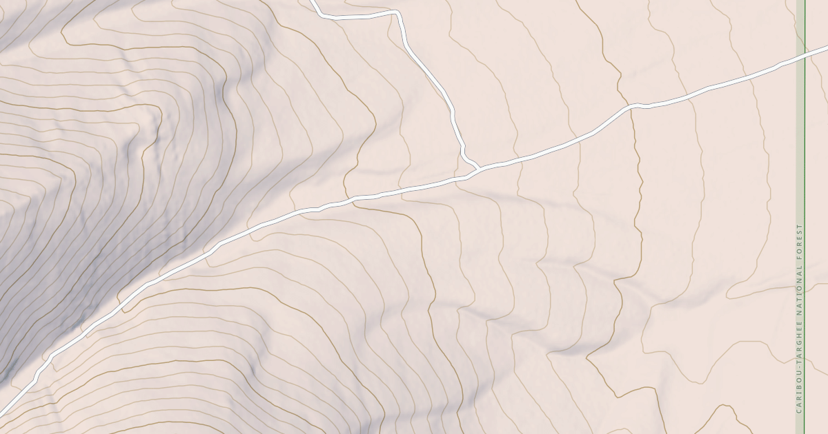 Map preview of POST CANYON