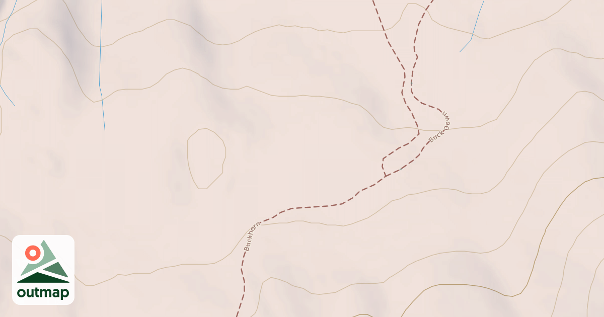 Map of Buckhorn
