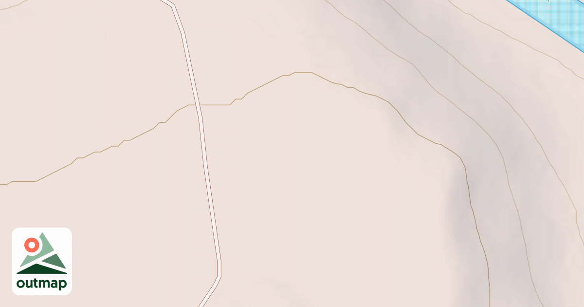 Map of Brushkana Creek