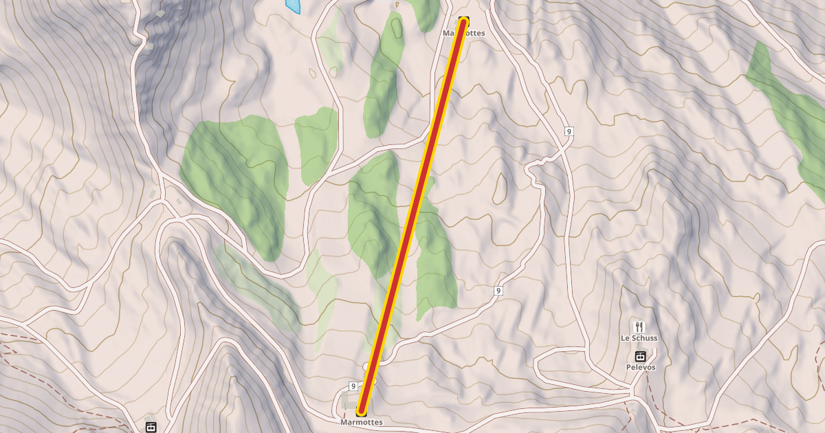 Map preview of Marmottes