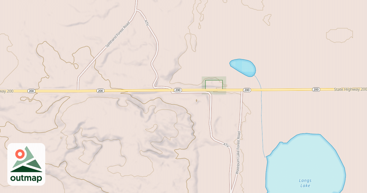 Map of UPM/Blandin Trail