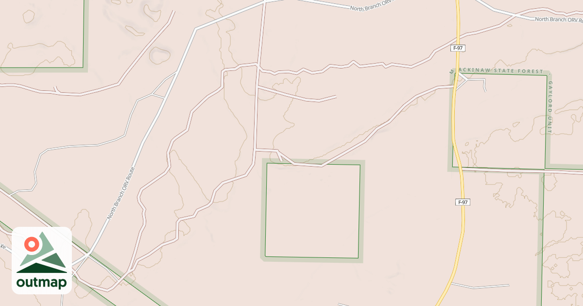 Map of Crapo Creek Trail