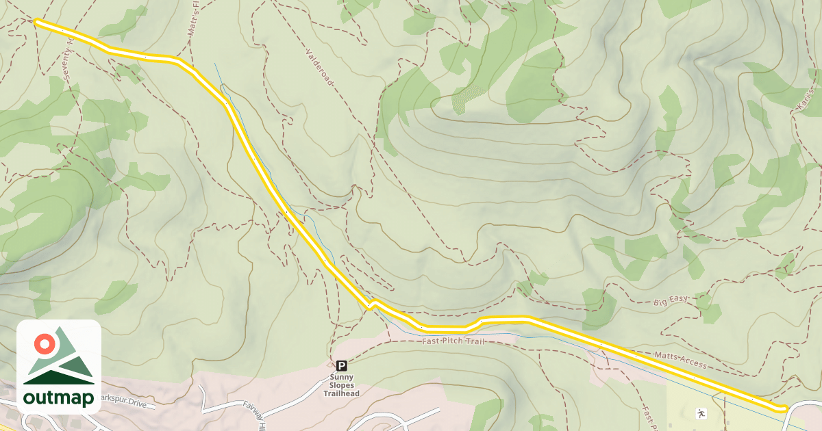 Map of Round Valley Express
