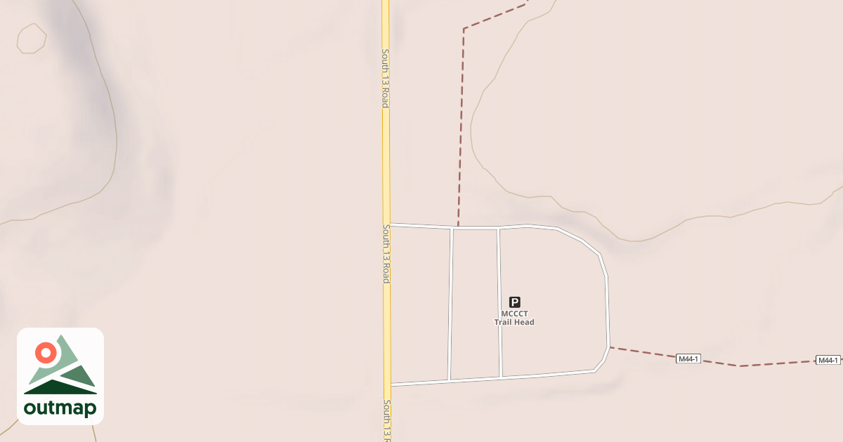 Map of CABERFAE WAY TRAILHEAD