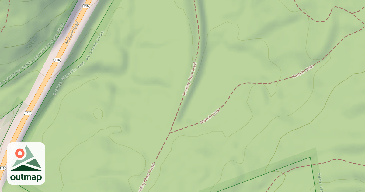 Map of Trambed Trail