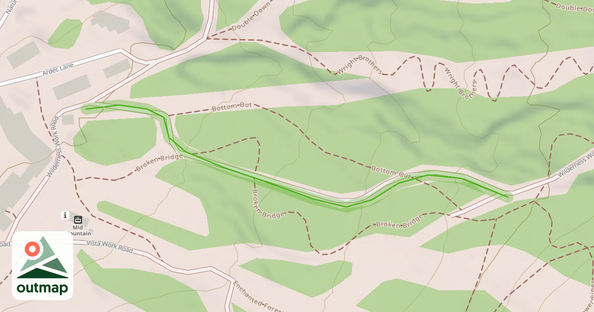 Map of Lower Fanny Hill
