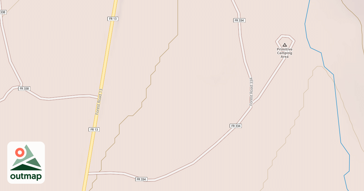 Map of USFS National Forest System Roads {7BDBCD58-EBA7-402D-8808-DDC22CEA9CEF}