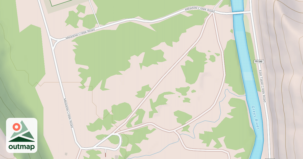 Map of MEADOWS GUARDSTATION