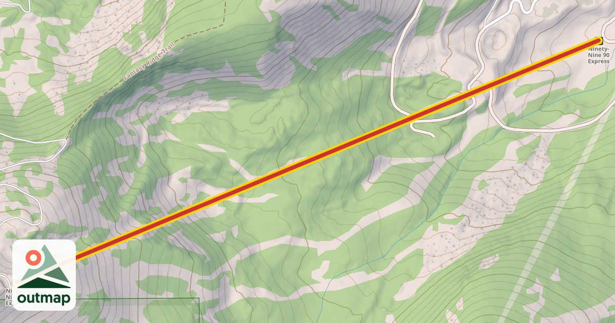 Map of Ninety-Nine 90 Express