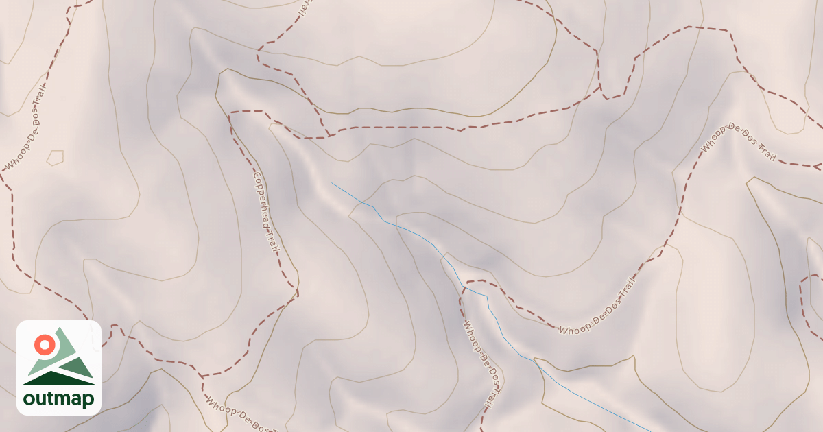 Map of USFS Motor Vehicle Use Map Trails 16063