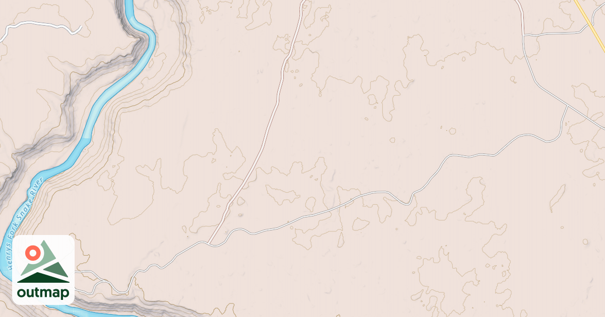Map of EAST HATCHERY FORD