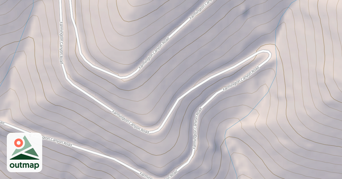 Map of FARMINGTON CANYON ATV