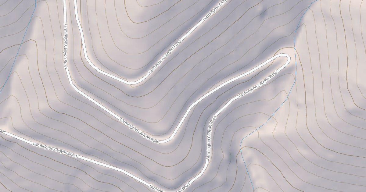 Map preview of FARMINGTON CANYON ATV