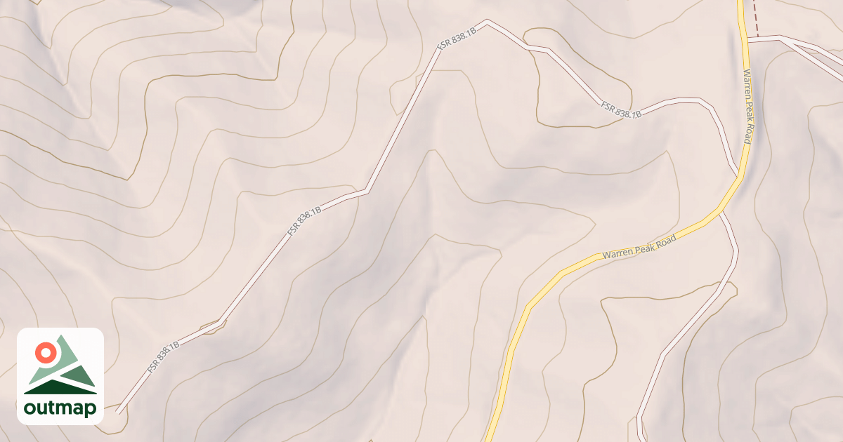 Map of TAYLOR DIVIDE BR 1B