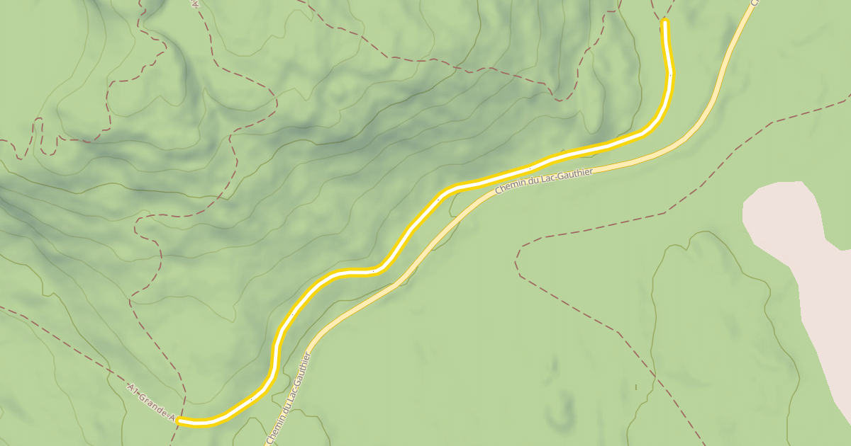 Map preview of A1 Grande-Allée