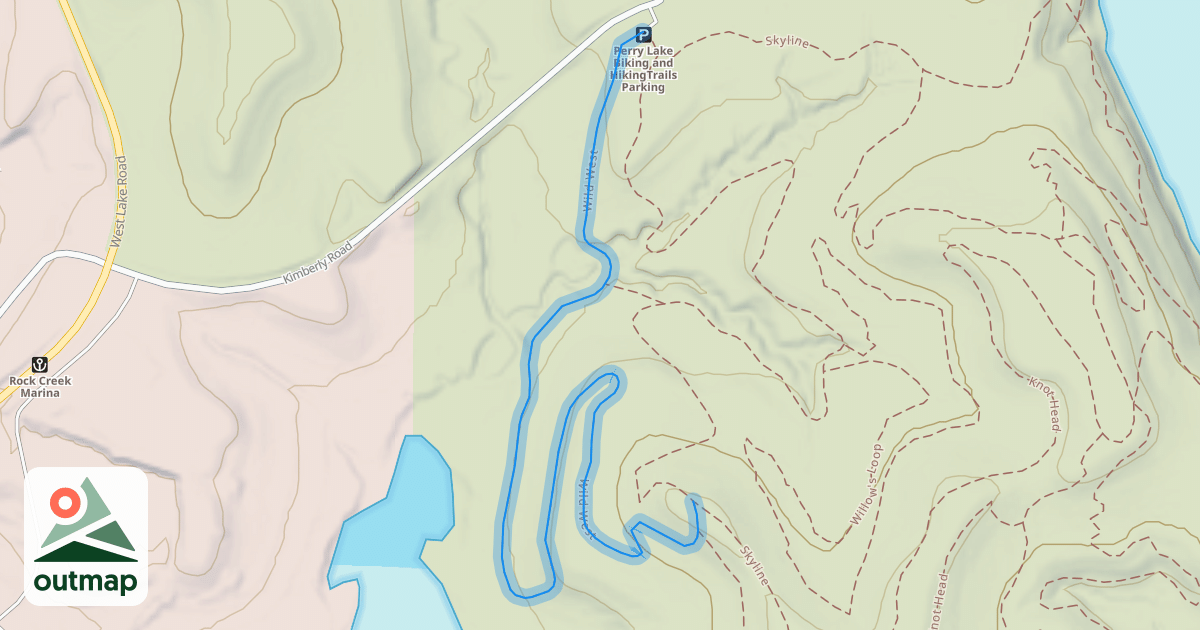 Map of Wild West