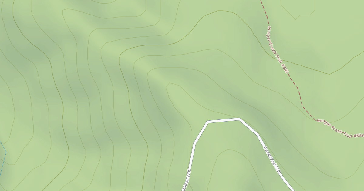 Map preview of USFS Motor Vehicle Use Map Roads {82806B56-B456-4D04-8ECA-2EB03A6AED20}