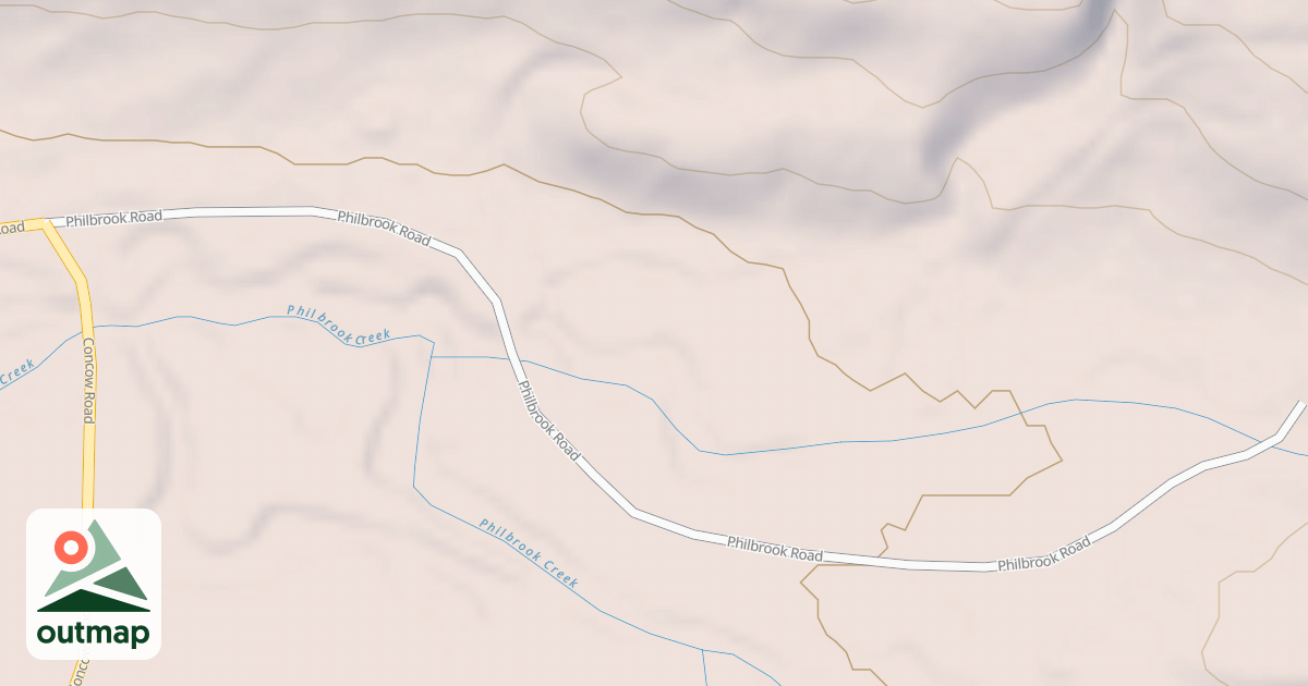 Map of PHILBROOK CARR