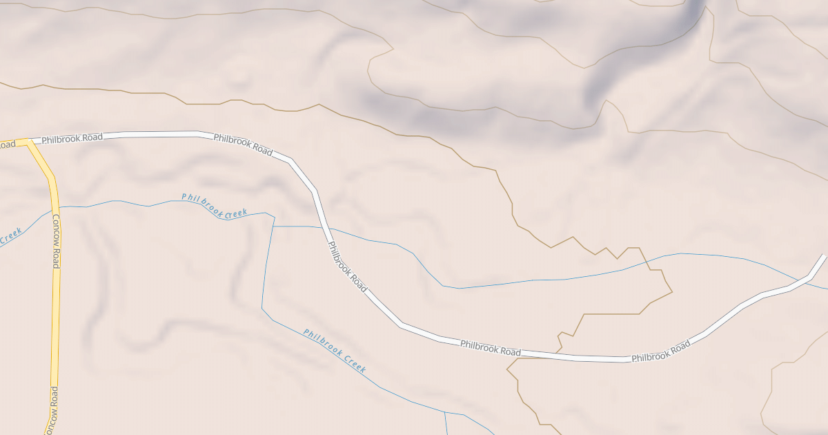 Map preview of PHILBROOK CARR