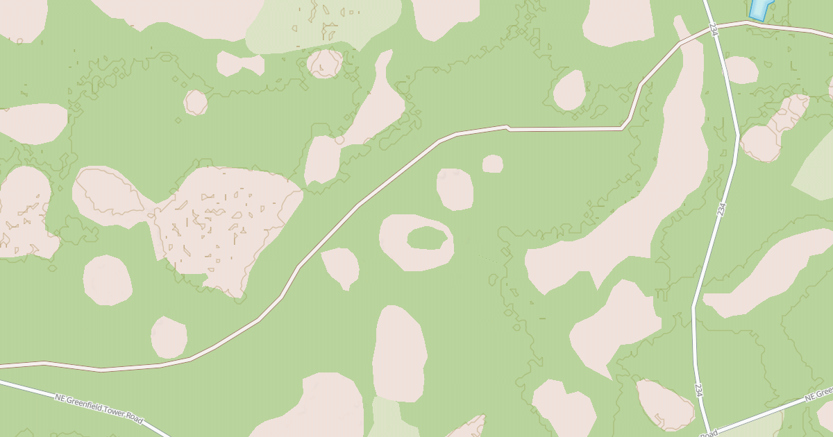 Map preview of USFS National Forest System Roads {A659C06C-D1FC-478F-92DF-1ADE4EBB712F}