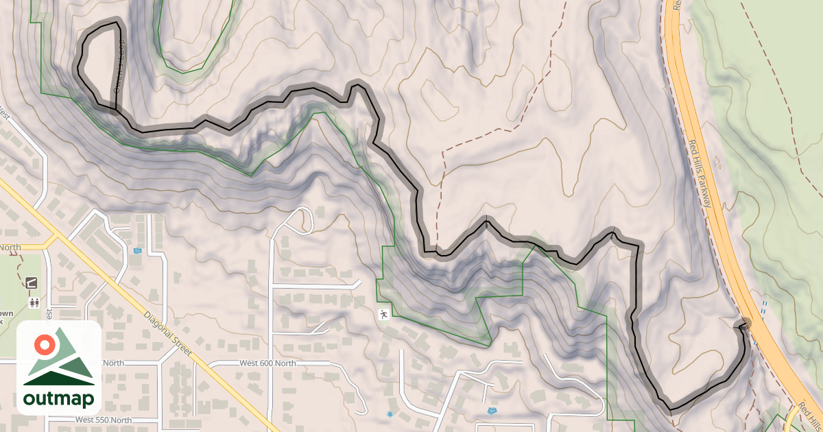 Map of Owen's Loop