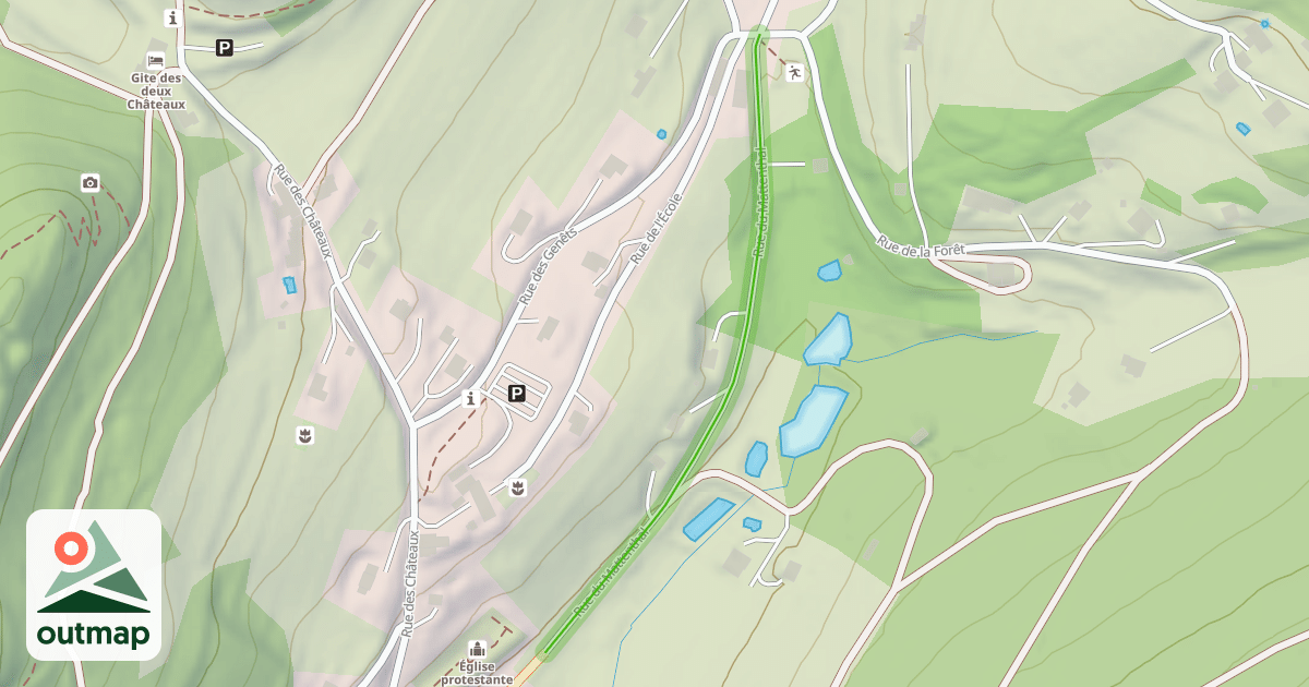 Map of Rue du Mattenthal