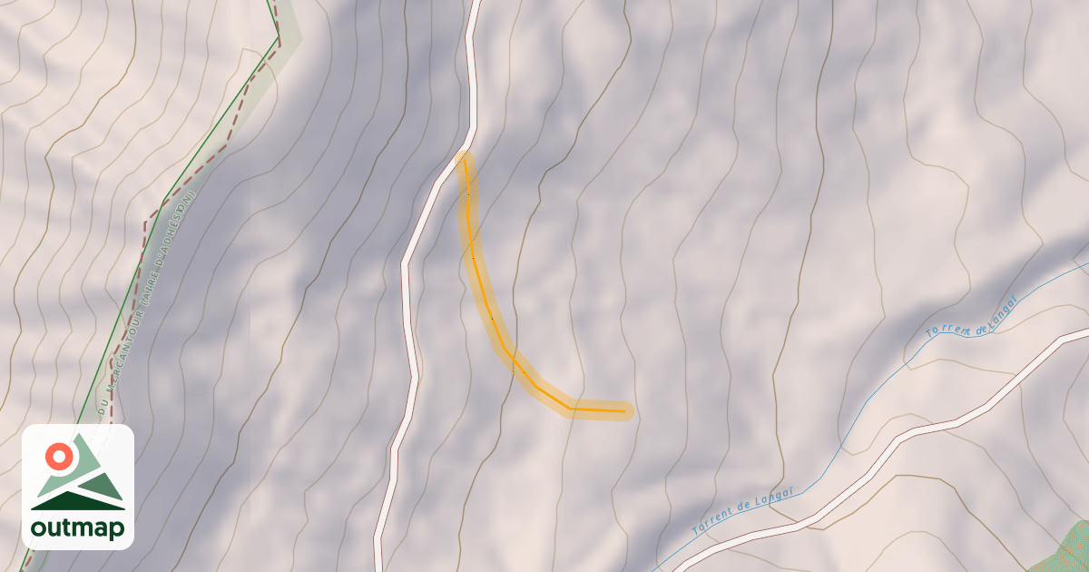Map of Serre de l'Homme Hors Piste