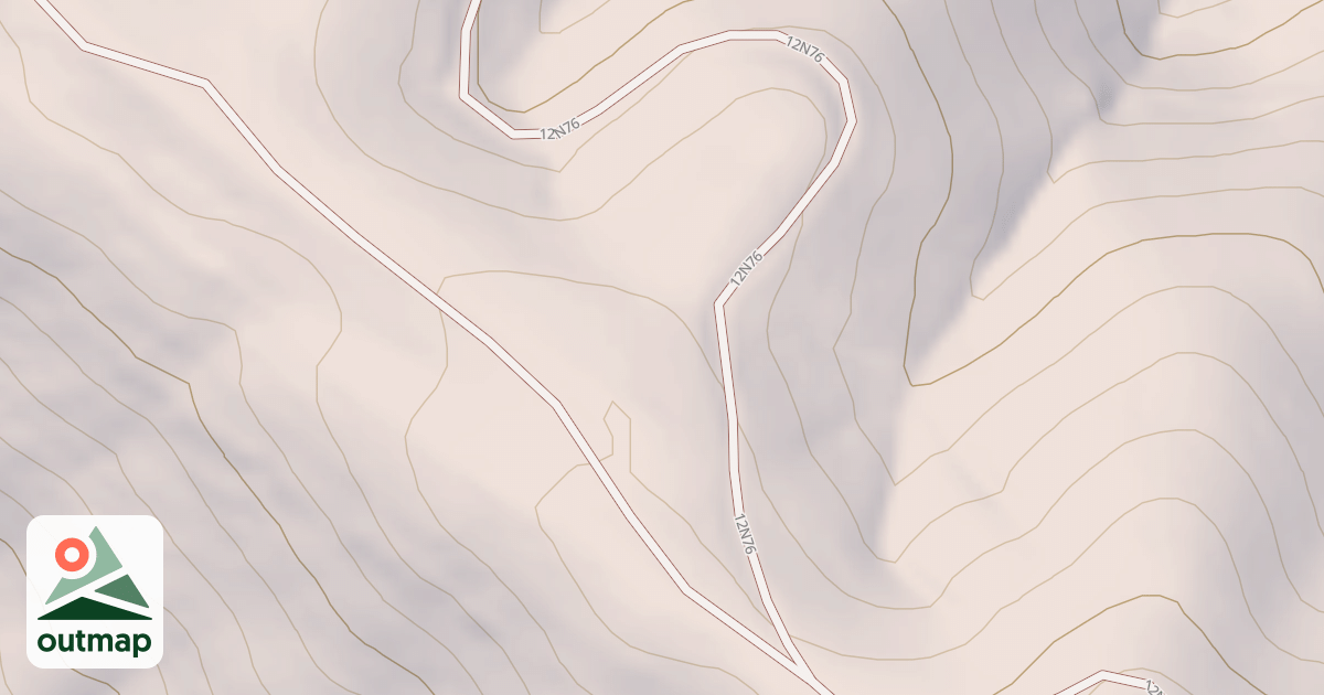 Map of Crosier Run