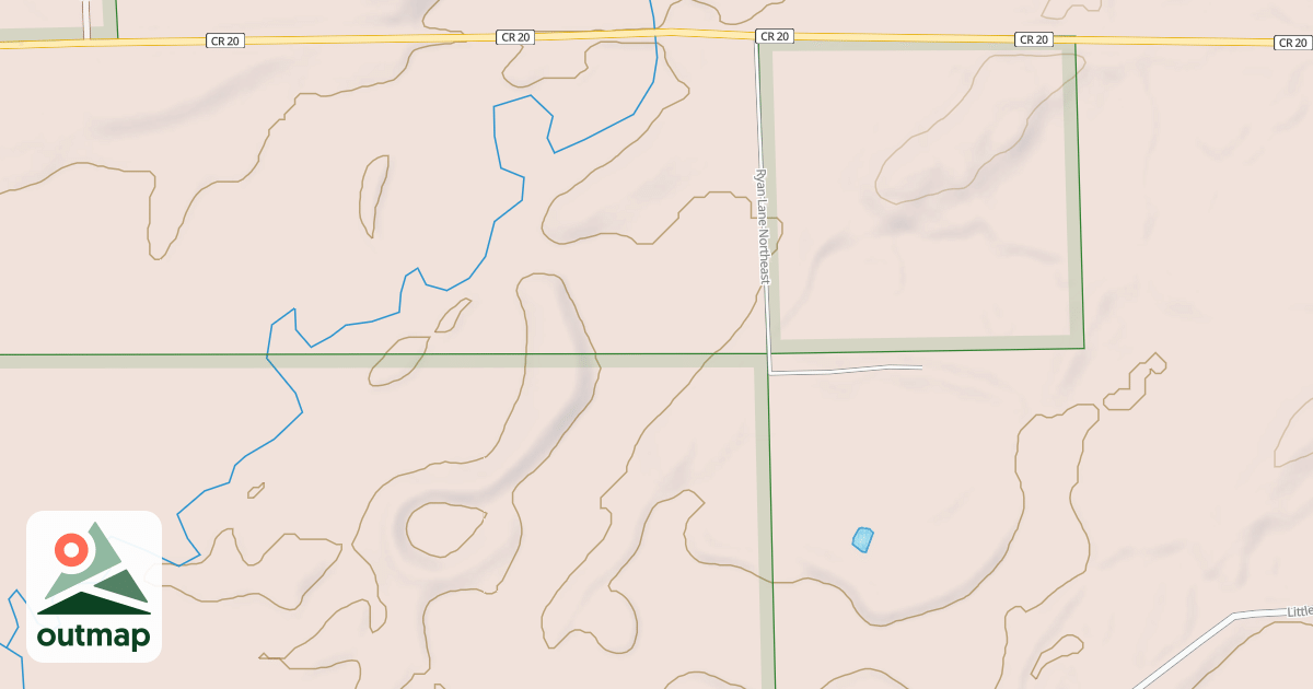 Map of TURTLE RIVER SPUR 2389