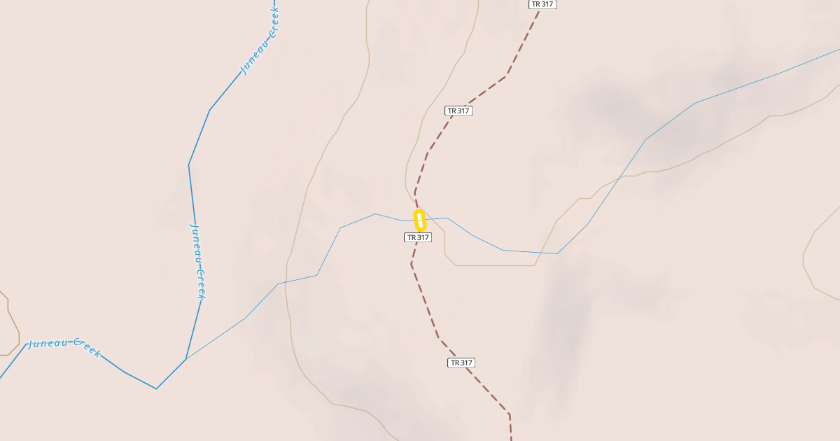 Map preview of Resurrection Pass Trail