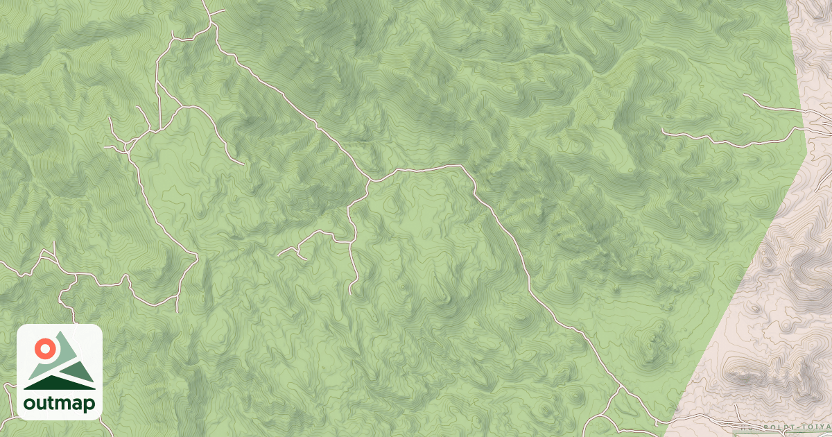Map of NORTH FORK ALLISON CREEK