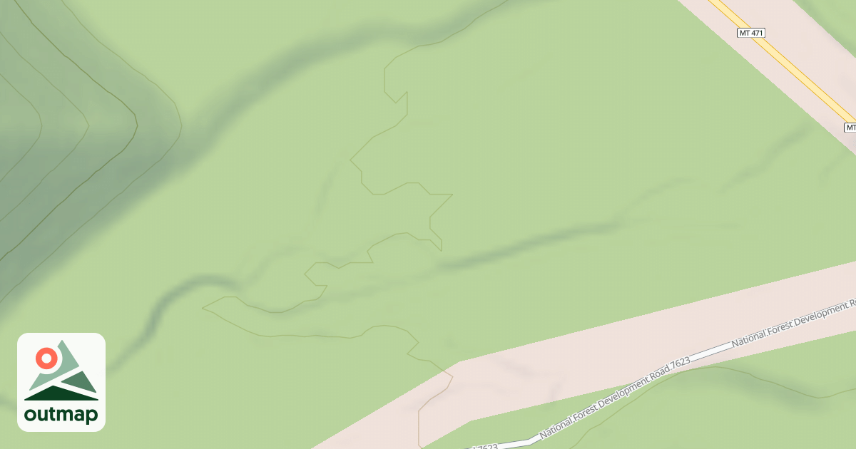 Map of DOWN UNDER