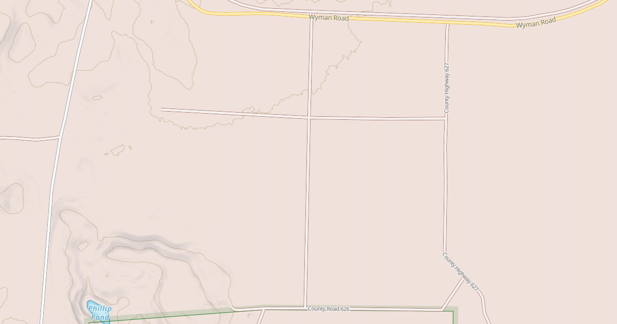 Map preview of PHILLIP POND NORTH