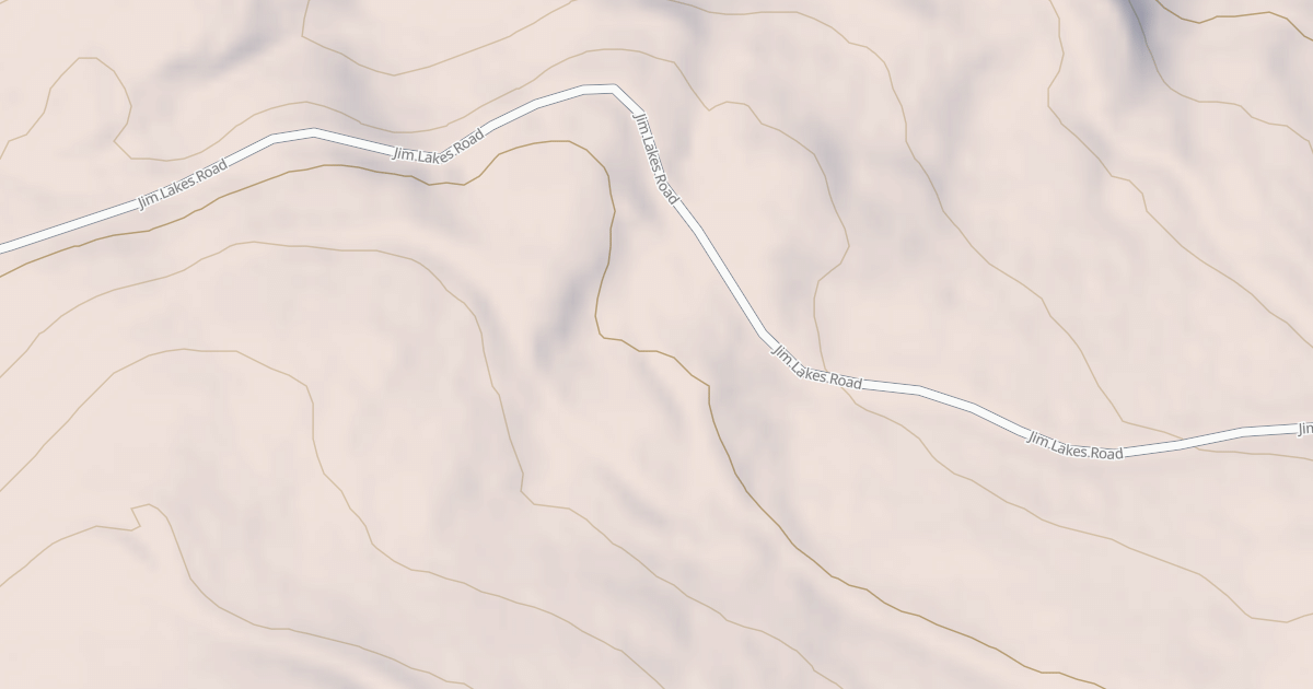 Map preview of JIM LAKES FIVE