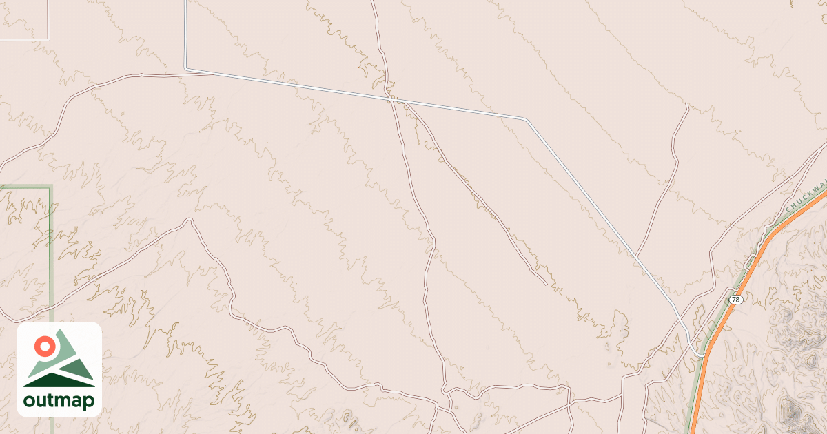 Map of BLM National GTLF Public Motorized Roads 124798ab-ab05-4d29-9696-78802c625f03
