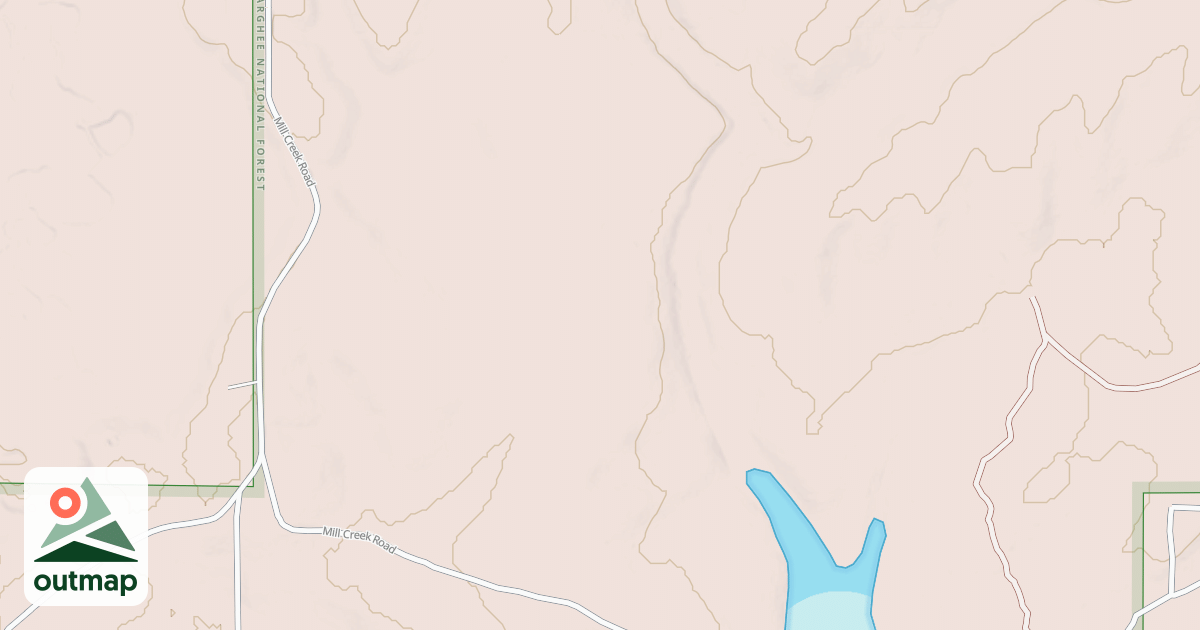 Map of MILL CREEK TRAIL A