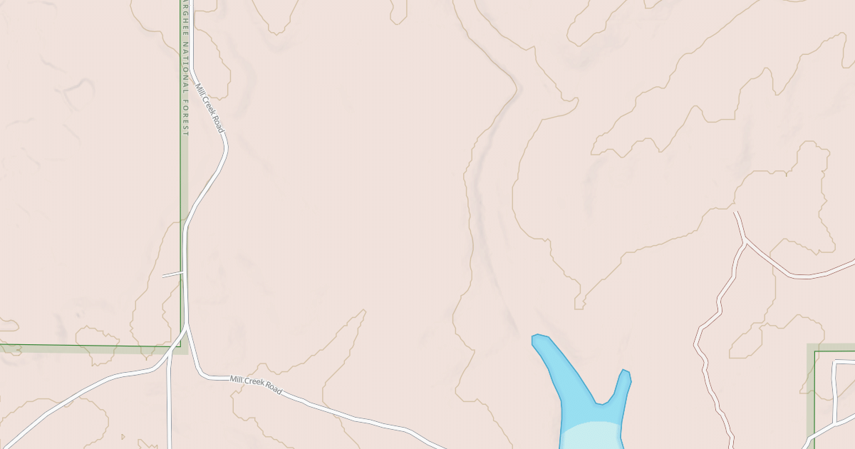 Map preview of MILL CREEK TRAIL A