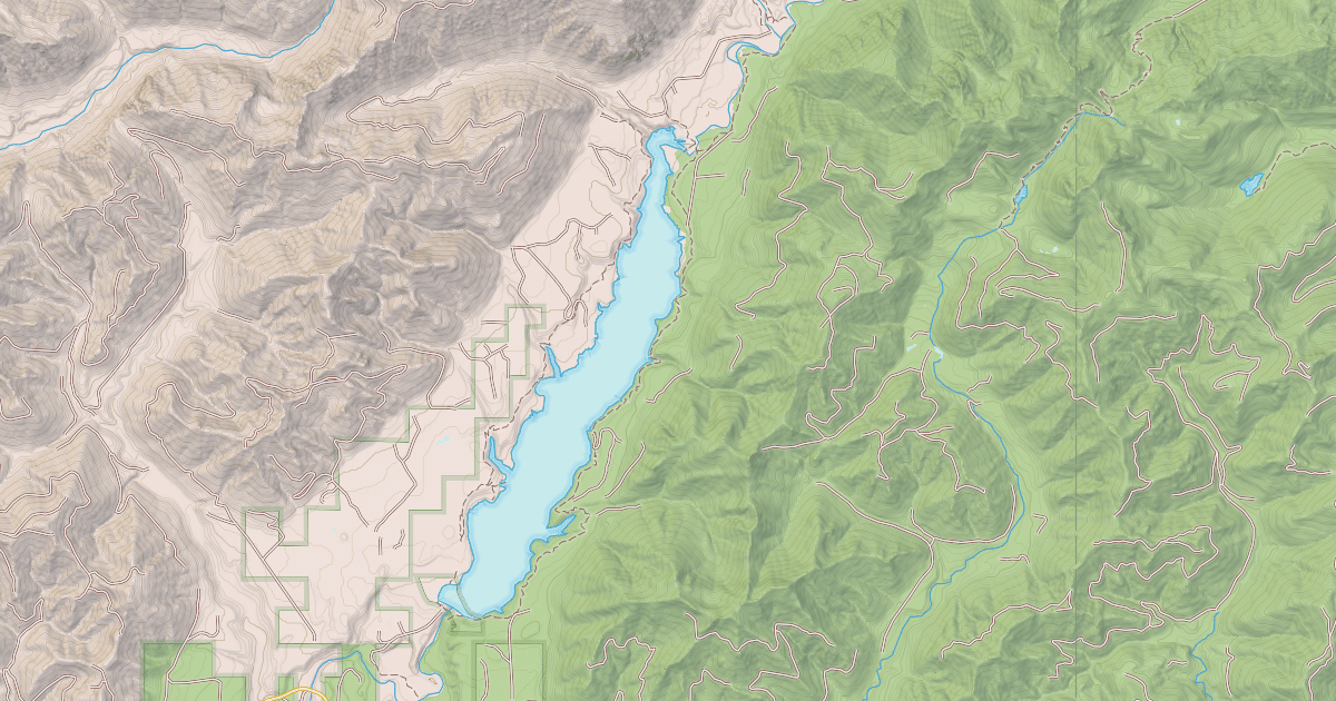Map preview of WYNOOCHEE LOOP