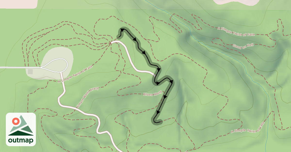 Map of Runaway Train
