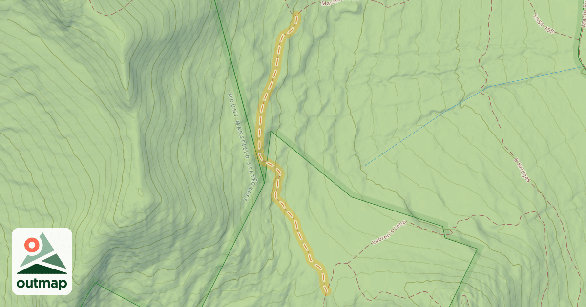 Map of Marston Trail