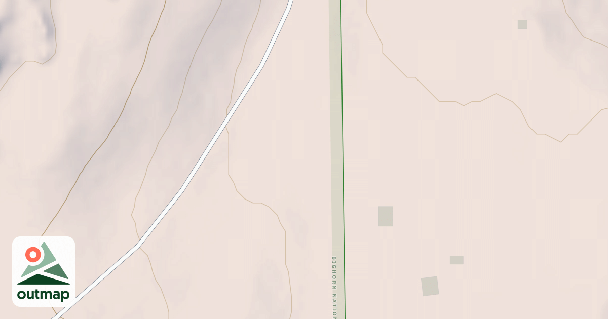 Map of BIG GOOSE CABINS 7