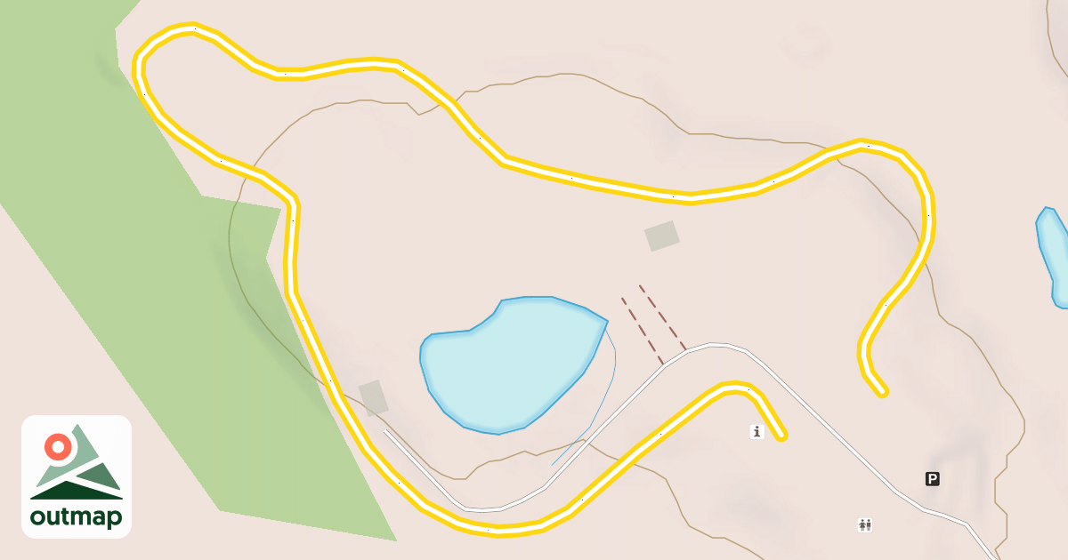 Map of Pond Loop