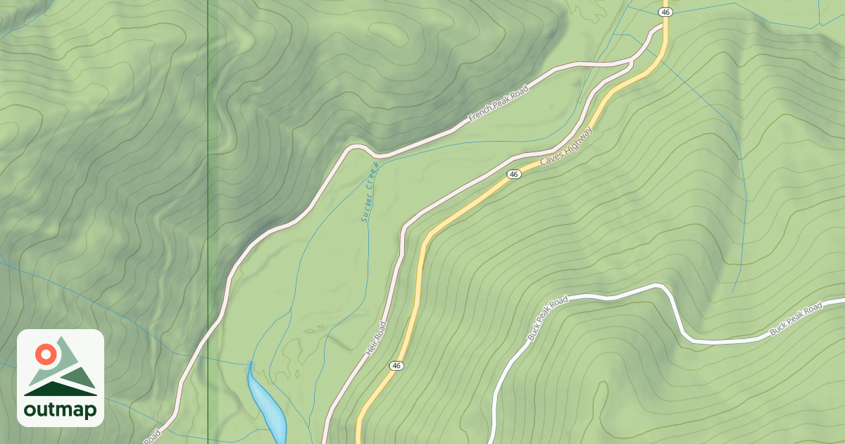 Map of OLD FRENCH KNOT