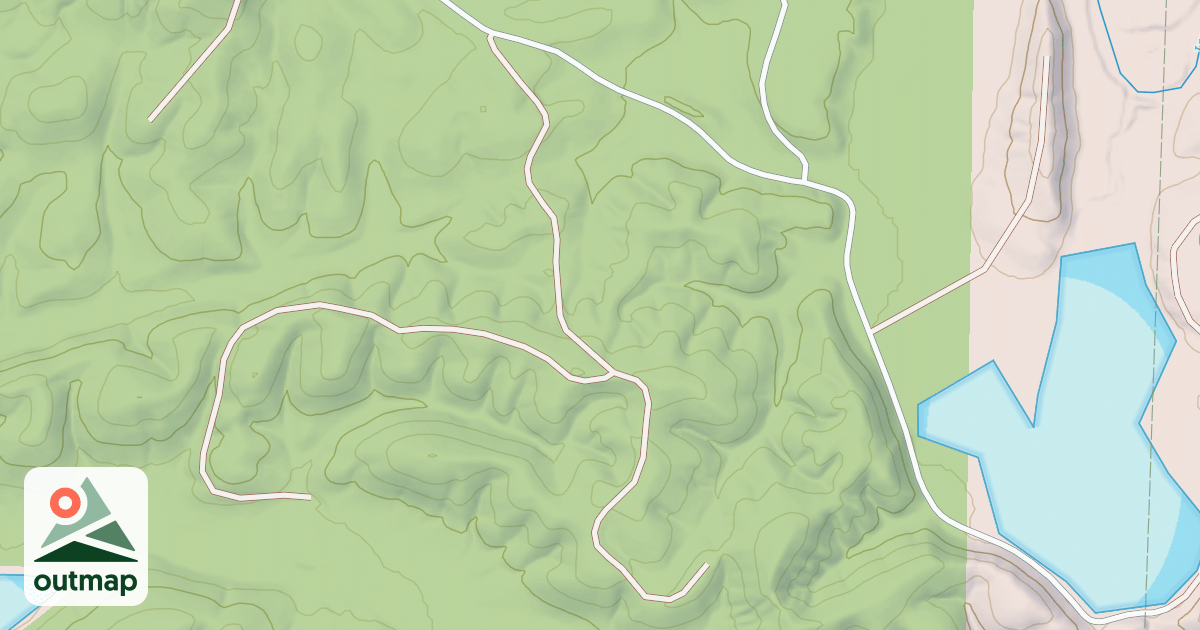 Map of USFS Motor Vehicle Use Map Roads {A7FF7F77-7393-4B91-9878-3B52B709FBCD}