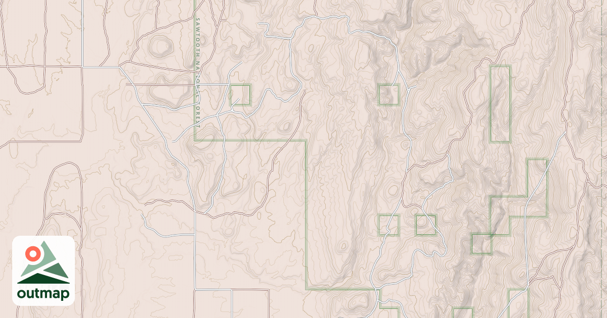 Map of SANITARY SPRING