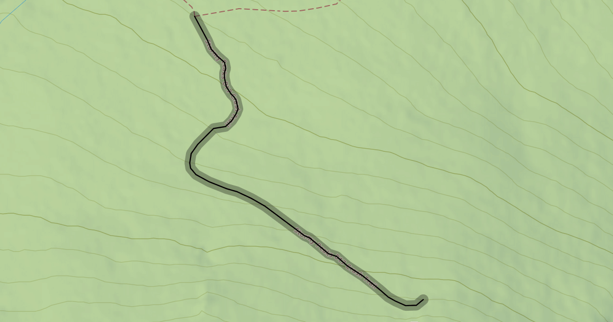 Map preview of Stormy Peaks B17 Crash Trail