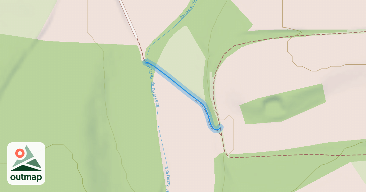 Map of Vallée des Coeurs