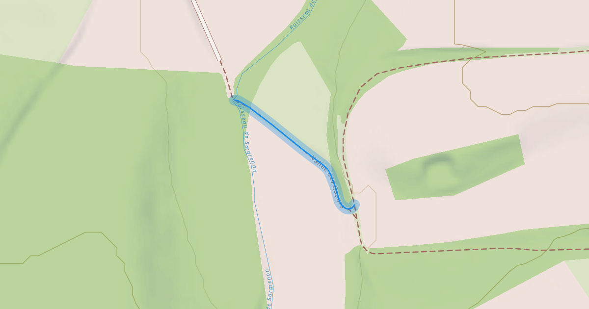 Map preview of Vallée des Coeurs