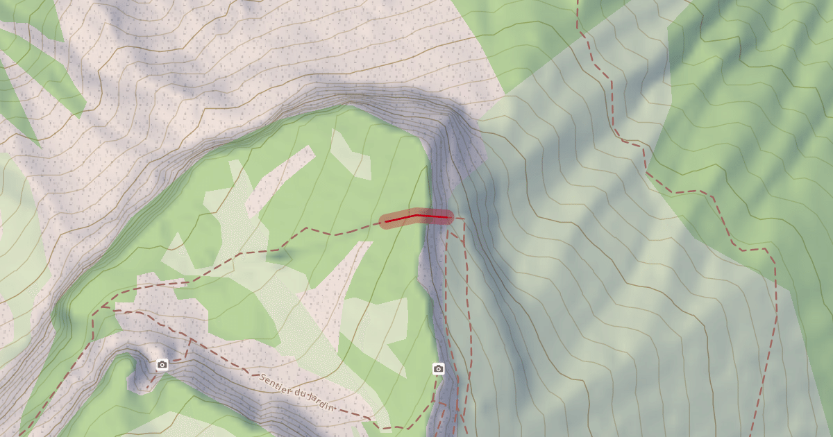 Map preview of Faille de Chamechaude
