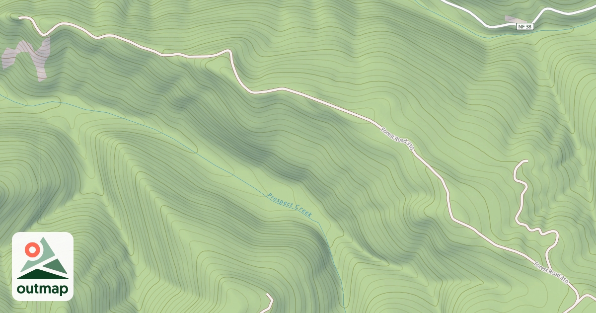 Map of EAST STEAMBOAT T.S.